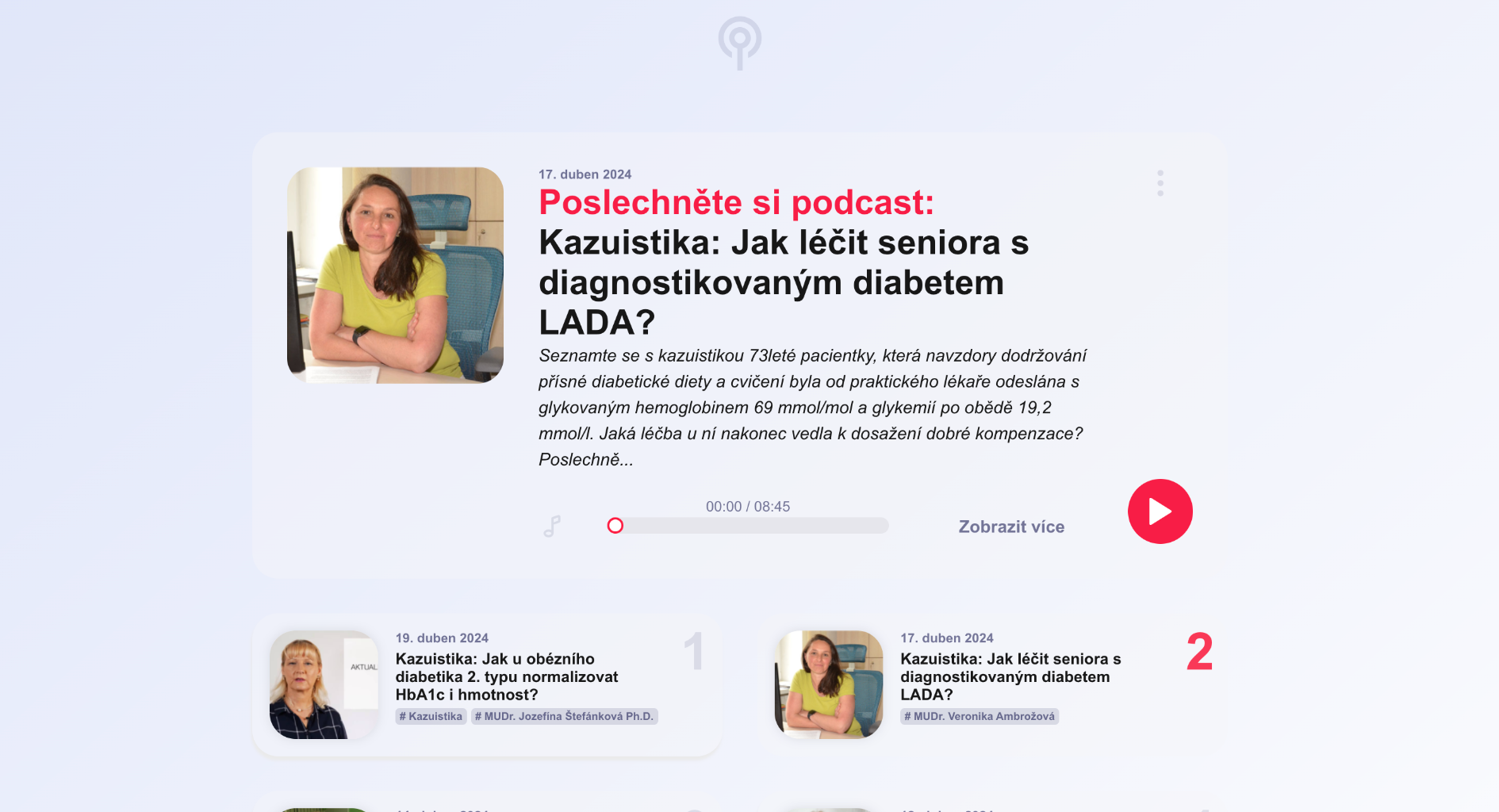 Kongres Online – Podcastová platforma