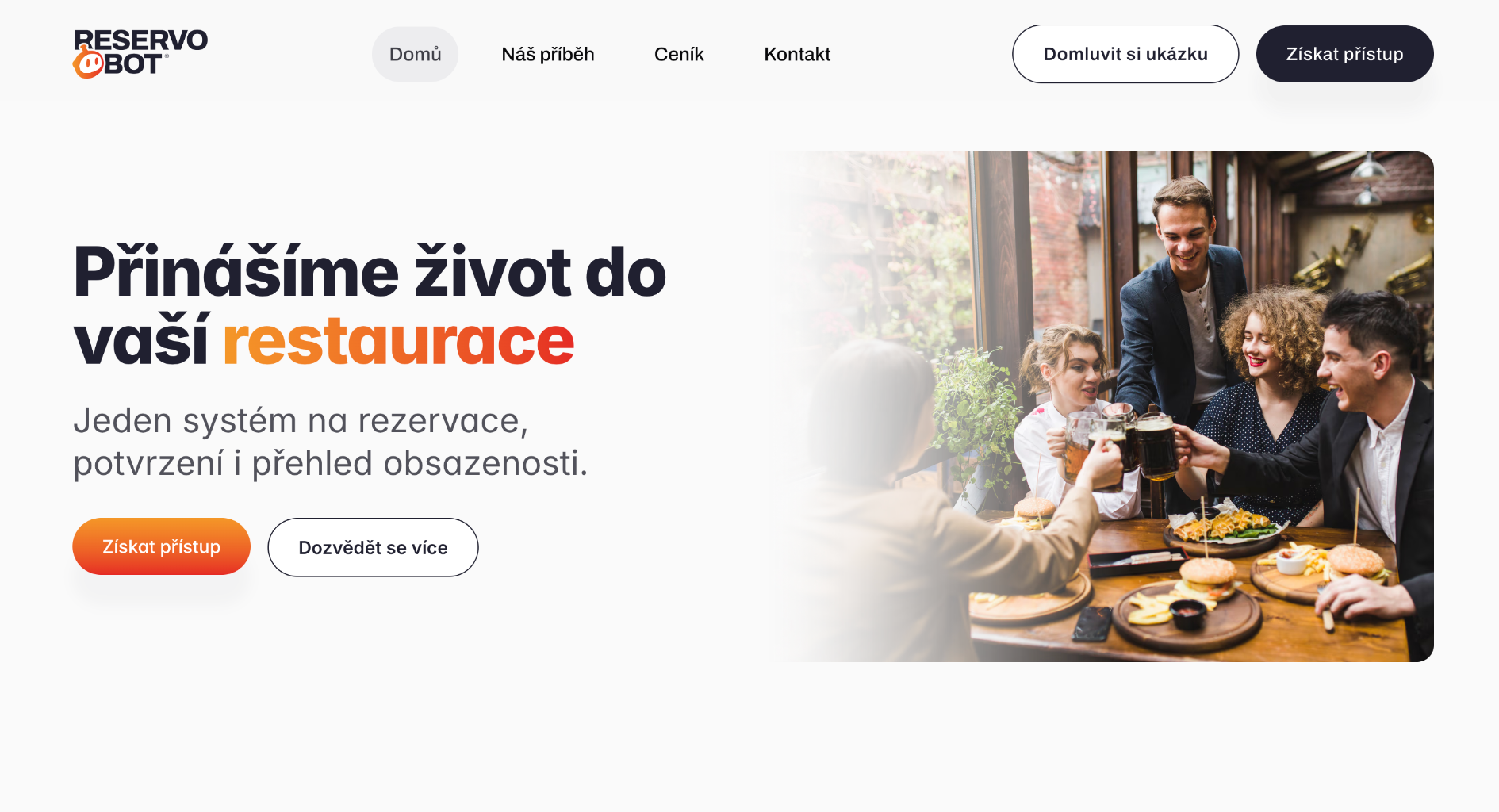 Reservobot New Client – Modernizovaný rezervační frontend