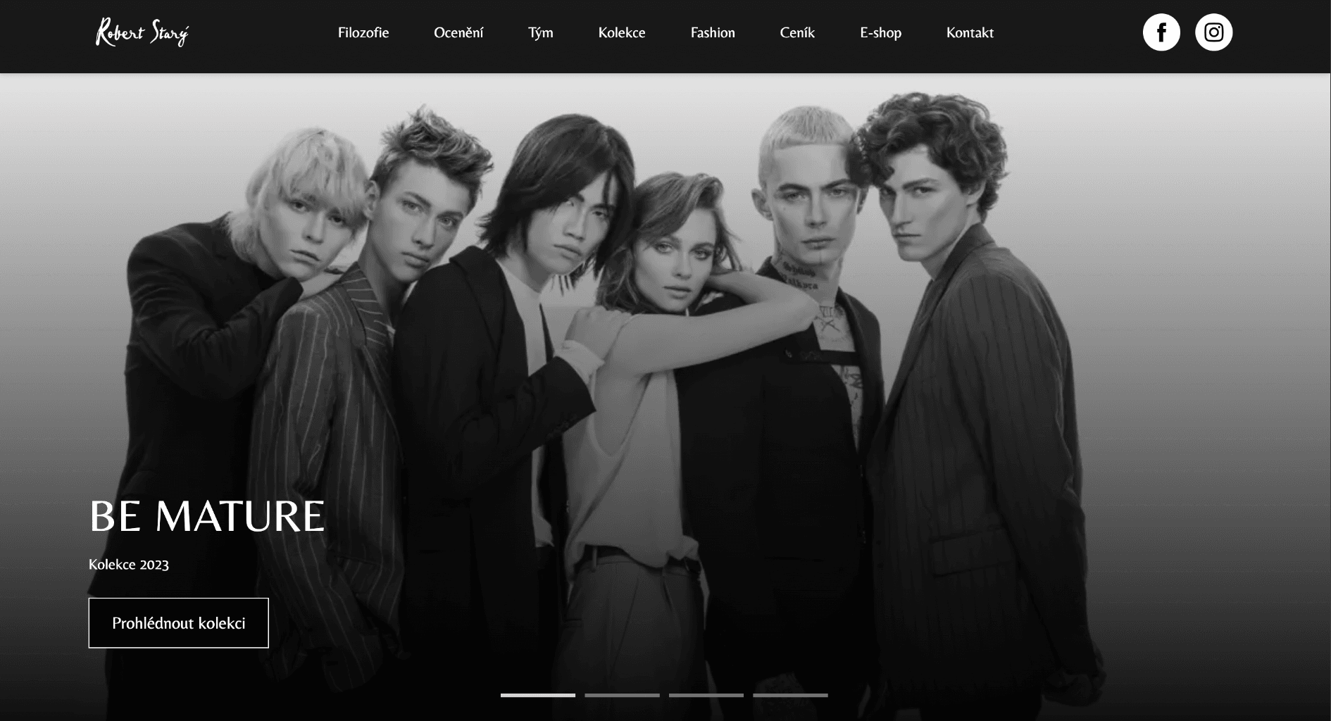 Robert Starý - webová prezentace a e-shop