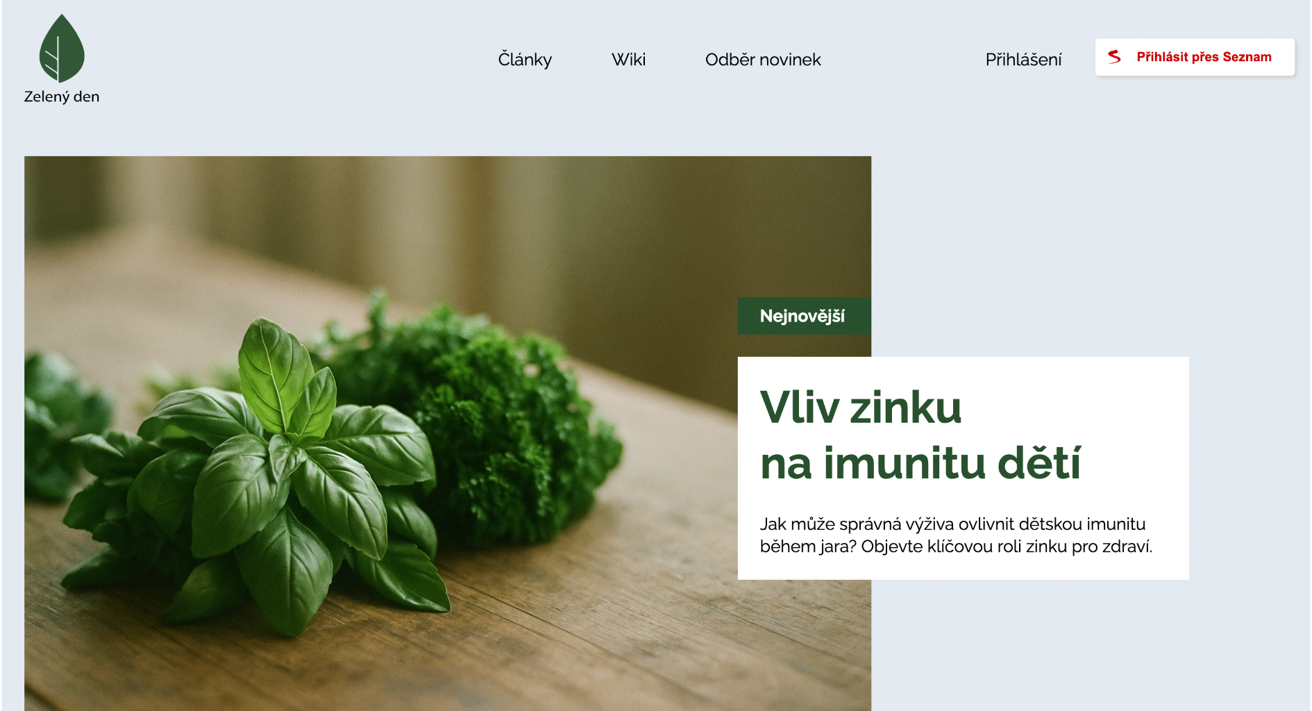 Zelený den AI – Autonomní platforma pro obsah